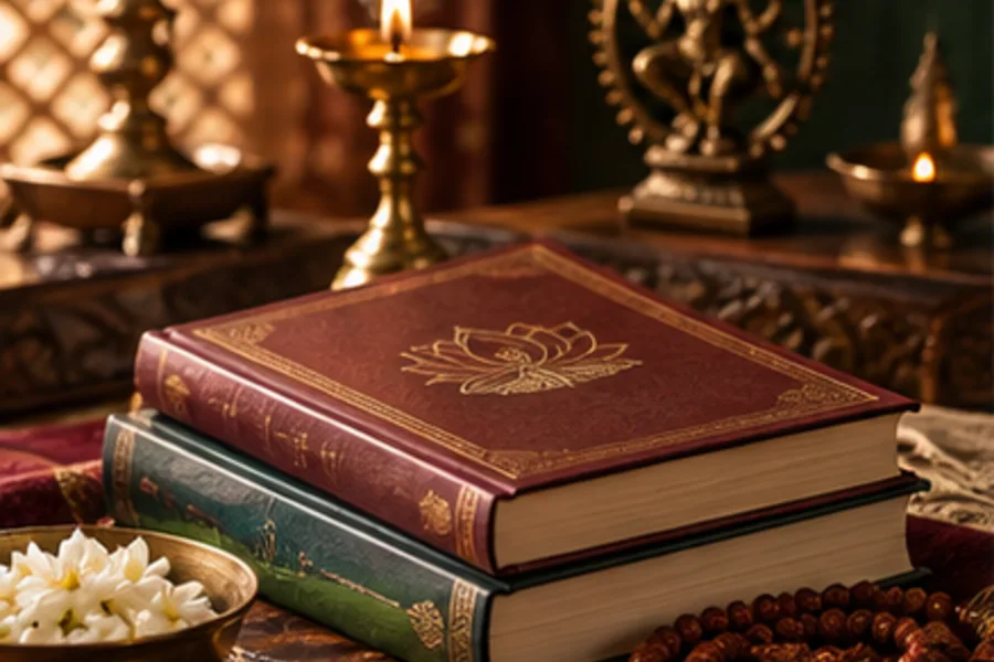 Premium spiritual books and devotional reading visual